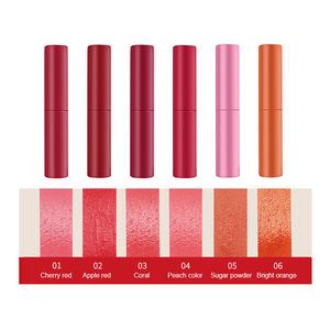 Rouge à lèvres liquide de marque propre, gloss à lèvres en gros, haute pigmentation, non gras, rouge brun brillant, vente en gros - Product Image 2