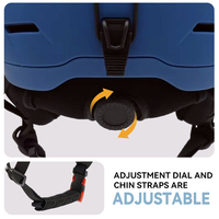 Casque de ski et de snowboard double sport personnalisé OEM et ODM conforme à la norme CE EN1077 pour adultes et enfants Couleurs personnalisées pour l'hiver