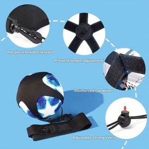 Single Tennis Ball Machine <b>Trainer</b> Kick Throw Training Aid Ball Control Adjustable Child Adult Auxiliary Belt Portable - Product Image 5