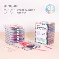 Stylos de journalisation professionnels à double pointe, 99 couleurs, marqueurs de planification, stylos de dessin colorés, fournitures scolaires et de bureau en stock