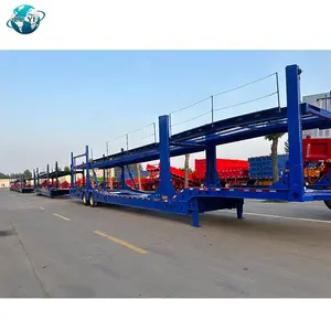 Factory supply 2 axle 17M auto transport trailer car carrier truck trailer