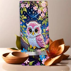 <span class=keywords><strong>Kit</strong></span> de <span class=keywords><strong>peinture</strong></span> au diamant peint en acrylique, support de téléphone, style <span class=keywords><strong>mandala</strong></span> animal, bricolage - Product Image 5