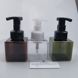 ขวดโฟมทรงเหลี่ยมใส ขนาด 100 มล. 120 มล. 150 มล. 200 มล. 250 มล. 300 มล. ทำจากพลาสติก PET - Product Image 5