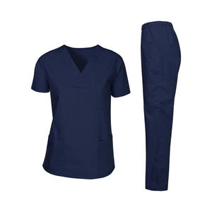 Robes de soins quotidiens pour patients hospitaliers, conçues pour les infirmières et les médecins, offrant un ajustement décontracté, en tissu 100 % coton tissé, faciles à porter - Product Image 1