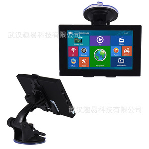Portable 5 Inch <b>GPS</b> Navigator With Bluetooth FM Radio <b>Navigation</b> For Car Truck Black - Product Image 5