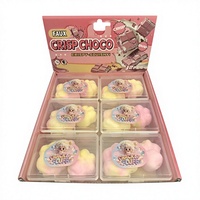 Nouveau jouet anti-stress transfrontalier en forme de patte de chat, saveur chocolat, texture souple et croustillante, réaliste, à rebond lent