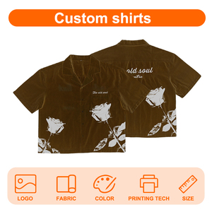 <span class=keywords><strong>เสื้อ</strong></span>เชิ้ตแขนสั้นสำหรับผู้ชาย<span class=keywords><strong>เสื้อ</strong></span>คอปกคิวบาพิมพ์<span class=keywords><strong>ลาย</strong></span><span class=keywords><strong>ดอก</strong></span>ไม้เสื้อลำลอง<span class=keywords><strong>ลาย</strong></span>ทางฤดูร้อน - Product Image 4