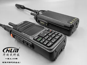 HLM-D8 트라이 모드 듀얼 밴드 프로페셔널 라디오 4G LTE POC/DMR/ANALOG 글로벌 100km 5000 마일 무제한 장거리 워키토키