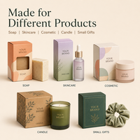 Boîte en carton ondulé micro-cannelé haute précision SHINY avec autocollants découpés pour emballage e-commerce