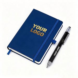 Cuaderno Personalizado con Logotipo Impreso a Color y Correa, para la Escuela, Banco, Hotel, Registro de Negocios, Regalo Promocional, Cuaderno al por Mayor - Product Image 1