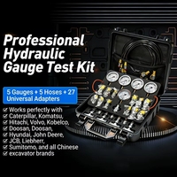 Instrument d'essai hydraulique universel, outil de diagnostic pour excavatrice, compatible avec les marques d'excavatrices mondiales et les pièces Volvo