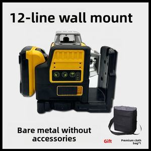 Dewall Laser Level Dw089lg Self Levelling 12 Line 3 X 360 Derajat Sinar Laser Hijau 12v Baterai Li-lon Laser - Product Image 4