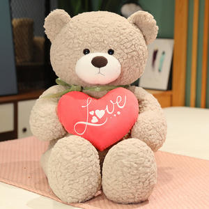 Boneka beruang Teddy 80CM disesuaikan dengan hati, beruang Teddy lembut untuk Hari Valentine - Product Image 4