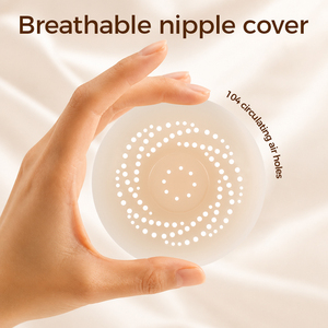 Reggiseno Adesivo Push-up Traspirante con Copricapezzoli in Silicone, 104 Fori d'Aria, Invisibile, Senza Spalline e Senza Schienale, per Donna OEM - Product Image 6