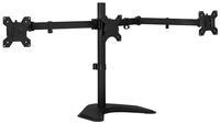 Stock Triple 3 support de moniteur pince de bureau extensible avec trois bras pour le montage de plusieurs moniteurs