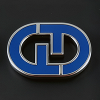 Plaques et étiquettes métalliques de haute qualité, logo personnalisé en relief 3D écologique, logo de marque doré pour vêtements, sacs et chaussures