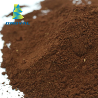 Poudre de colorant à base de solvant à forte intensité de couleur, colorant métallique rouge-brun soluble dans l'huile, adapté au cuir et aux finitions bois.