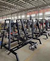Máquina de remo Xinrui Commercial Steel Smith con funciones de seguridad para ejercicios de piernas, capacidad de 1.6T