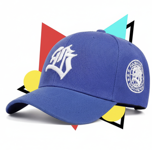 Gorra de béisbol personalizada al por mayor MURATRAVIS <span class=keywords><strong>UTOPIA</strong></span> Innedit de 5 paneles con patrón de letras en tela común, visera curva, negra, con cierre a presión - Product Image 1