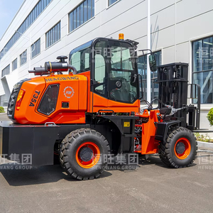 Direktverkauf ab Werk 4x4 3 Tonnen 3,5 Tonnen Geländegängiger Diesel-Allrad-Gabelstapler Carretilla Elevadora für Sofortverkauf - Product Image 3