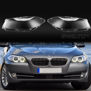 สำหรับ BMW F10 F18 520 523 528 530 535 ปี 2011-2014 ฝาครอบกระจกไฟหน้ารถยนต์ เลนส์ใส ครอบไฟหน้า อุปกรณ์ตกแต่งรถยนต์ - Product Image 1