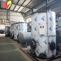 Générateur de vapeur vertical haute pression en acier inoxydable, haute sécurité pour usage industriel, alimenté par biomasse et charbon, à tubes de chaleur.