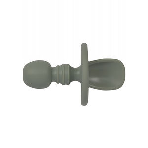 Cuchara de Silicona <span class=keywords><strong>para</strong></span> Bebés, Libre de BPA, con Logotipo Personalizado, <span class=keywords><strong>para</strong></span> la Primera Etapa de Alimentación, <span class=keywords><strong>para</strong></span> el Aprendizaje Independiente, Utensilio <span class=keywords><strong>para</strong></span> Comer <span class=keywords><strong>para</strong></span> Niños Pequeños, Cubertería <span class=keywords><strong>para</strong></span> la Alimentación Complementaria - Product Image 2