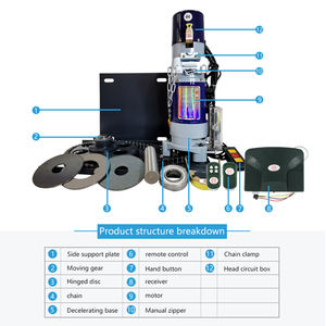 600kg Moteur <span class=keywords><strong>de</strong></span> volet roulant externe en aluminium 220V <span class=keywords><strong>Kit</strong></span> électrique <span class=keywords><strong>de</strong></span> <span class=keywords><strong>porte</strong></span> <span class=keywords><strong>de</strong></span> <span class=keywords><strong>garage</strong></span> avec boîtier <span class=keywords><strong>de</strong></span> commande - Product Image 3