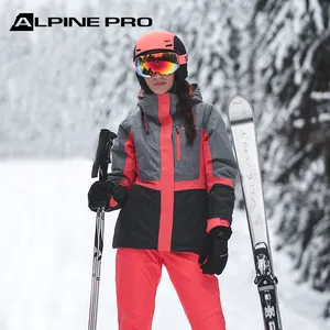 Veste de ski femme OEM combinaison de ski imperméable personnalisée vêtements de neige