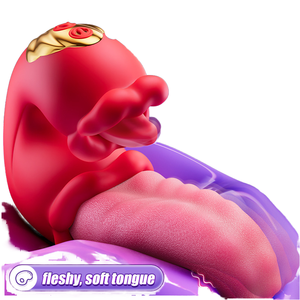 <span class=keywords><strong>Hot</strong></span> <span class=keywords><strong>Sale</strong></span> 2-in-1 Mini G-Punkt Vibrator für Frauen USB wiederauf ladbare wasserdichte IPx6 Silica ABS Material Zungen schub Funktionen - Product Image 1