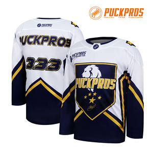 <strong>Custom</strong> Made Hockey <strong>Jersey</strong> 100% Polyester Sublimation Printed Anti-Bacterial Eco-Friendly Quick Dry Breathable Team OEM Service - Product Image 2