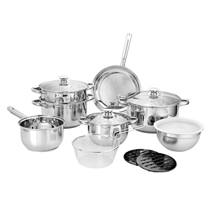 Trung Quốc Bán Buôn Giá Rẻ <span class=keywords><strong>6Pcs</strong></span> Hình Dạng Thẳng Dày Capsule Dưới Cảm Ứng Có Sẵn Đồ Nấu Nướng Đặt Thép Không Gỉ Thịt Hầm - Product Image 2