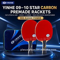 Raquette de tennis de table Yinhe 09/10 Star Soldiers Ten Stars Planets, raquette professionnelle offensive pour le tennis de table, raquette simple.