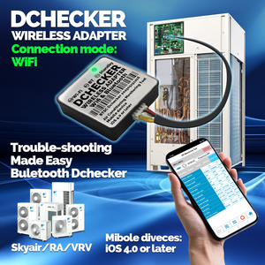 Vérificateur de service Bluetooth CHECKER Applicable à tous les Daikin VRV&SkyAir, Remplace 999172T 999187T, Pour tous les smartphones - Product Image 2