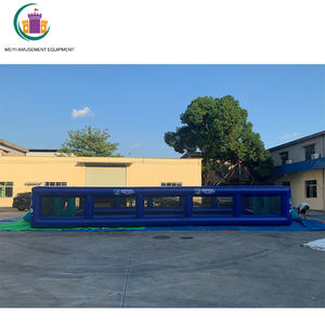 Customized Commercial PVC Outdoor Soccer <strong>Field</strong> <strong>Inflatable</strong> <strong>Football</strong> <strong>Field</strong> with <strong>Soap</strong> <strong>Football</strong> Pitch for Sports Games - Product Image 5