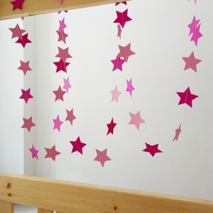 Stella ghirlanda bandiera decorazione stellina appesa bandiera pavese sfondo luminoso per la laurea ballo di nozze compleanno festa di natale - Product Image 6