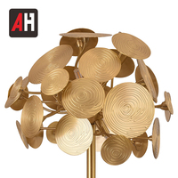 Lampe de table contemporaine en cuivre, base B22, abat-jour multicolore, 110V-240V, lampe de bureau créative pour la maison, l'hôtel, la chambre à coucher
