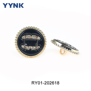 Tùy Chỉnh Botones Biểu Tượng Sang Trọng May Nút Vàng Kim Loại Ngọc Trai Chân Nút Cho Hàn Quốc Phụ Nữ Ăn Mặc Áo Khoác May Mặc - Product Image 5