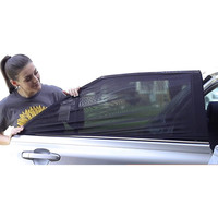 Pare-soleil de fenêtre de voiture en maille respirante Pare-soleil de fenêtre latérale arrière de voiture Accessoires automobiles Pare-soleil pour garder la fraîcheur