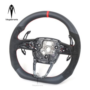 Volant sport en fibre de carbone pour modèles <span class=keywords><strong>Audi</strong></span> A3/A4/A5/<span class=keywords><strong>A6</strong></span>/A7/Q3-Q8/Q5L/Q7L/RS - Personnalisable - Product Image 5