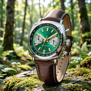 <span class=keywords><strong>Orologio</strong></span> da <span class=keywords><strong>Uomo</strong></span> Personalizzato Migaga in Pelle <span class=keywords><strong>Marrone</strong></span>, <span class=keywords><strong>Orologio</strong></span> in Acciaio Inossidabile con <span class=keywords><strong>Cinturino</strong></span> in Pelle da 22mm, <span class=keywords><strong>Orologio</strong></span> da <span class=keywords><strong>Uomo</strong></span> Premium Luminoso in Pelle - Product Image 5
