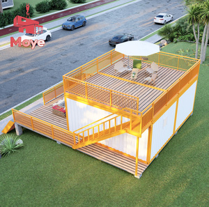 Tùy Chỉnh Hiện Đại 20ft Khách Sạn Chất Lượng Cao Dễ Dàng Để Xây Dựng Ngoài Trời Sống Thiết Kế Thép Gỗ Chất Liệu Biệt Thự Nhỏ Nhà Container Nhà - Product Image 2