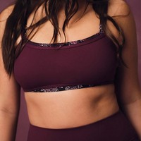 Soutien-gorge de sport pour femme à séchage rapide, imprimé serpent, double couche, avec coussinets amovibles, bretelles fines et élastiques, soutien moyen, idéal pour l'entraînement et le yoga – Grande Vente