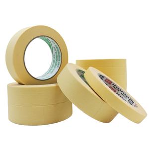 Ruban <span class=keywords><strong>de</strong></span> <span class=keywords><strong>masquage</strong></span> imperméable à une face pour peintres, 1 pouce, adhésif élevé, usage général, papier crépon pour la peinture automobile - Product Image 1