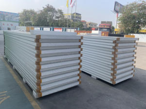 Nhà Máy Giá Xây Dựng Bảng Điều Chỉnh <span class=keywords><strong>Sip</strong></span> Bảng Điều Chỉnh Cách Điện Trọng Lượng Nhẹ Tường Bảng Eps Bánh Sandwich Hội Đồng Quản Trị Kim Loại CE Hiện Đại Màu Thép Biệt Thự - Product Image 5