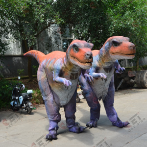 Kích thước cuộc sống mô phỏng tùy chỉnh <span class=keywords><strong>3D</strong></span> animatronic khủng long trang phục cho trung tâm mua sắm hoạt động công viên chủ đề Plaza công viên giải trí - Product Image 2