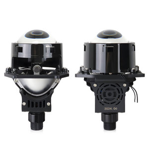 Phares à lentille laser QideWin 2,5 pouces D2S 70W 30000Lm Bi-Beam LED pour voiture, haute puissance avec film bleu - Product Image 2