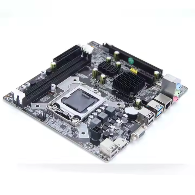 Hot Sale Brand New Cheap H110 Desktop Motherboard Support Core I3 I5 I7 CPU SocketA DDR4 SATA Integrated Graphics