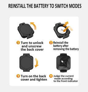 Capteur de vitesse et de cadence XOSS Vortex, sans fil, intérieur/extérieur, IPX7, ordinateur de vélo, double mode, RPM, 300 heures, géomagnétique, route, VTT - Product Image 6