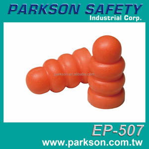 Tapones para los Oídos Reutilizables de Espuma PU Naranja de Taiwán, Ligeros, Impermeables, de Bolsillo, para Protección Auditiva - Product Image 2